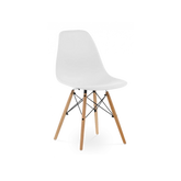 Eames DSW Weißer 50er Dowel Side Dining Chair – Zeitlose Eleganz für Küche und Esszimmer